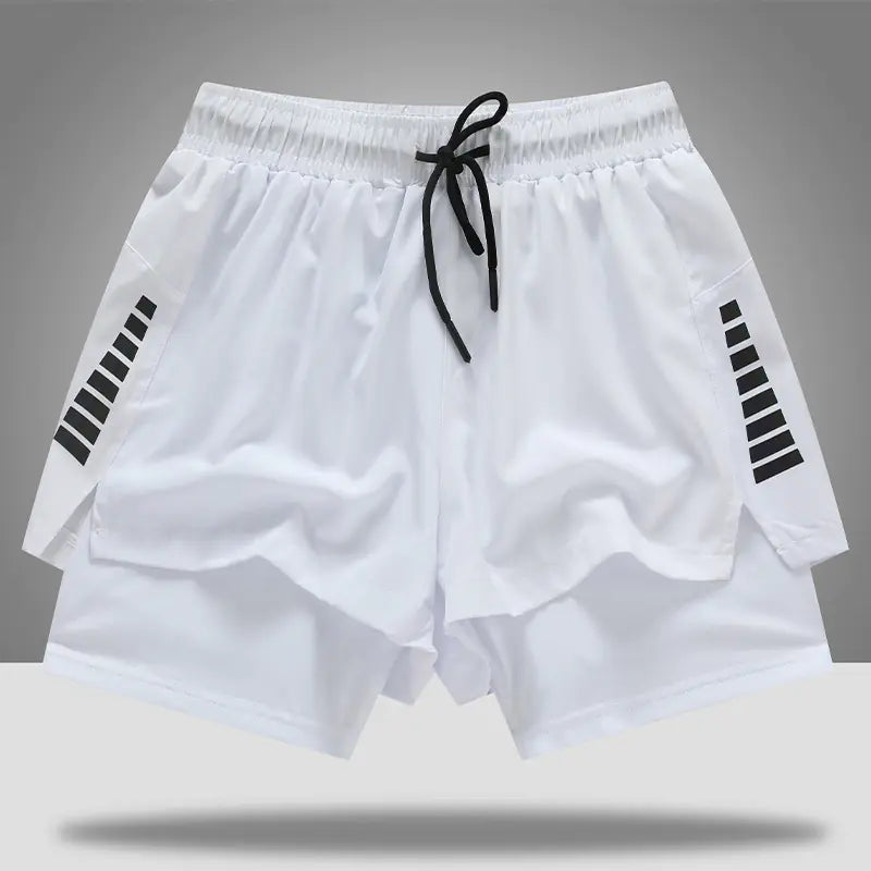 Men's Quick-Dry Elastic Basketball Shorts (Summer)