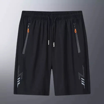 Men's Quick-Dry Ice Silk Loose Shorts (One Piece)