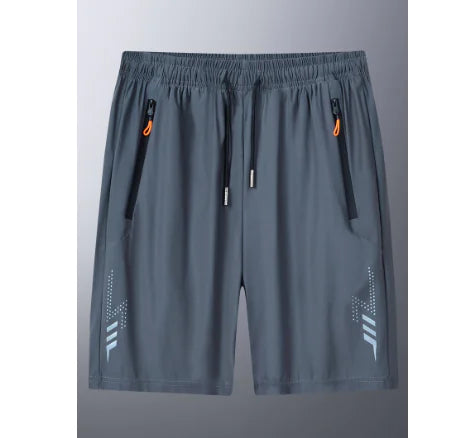 Men's Quick-Dry Ice Silk Loose Shorts (One Piece)