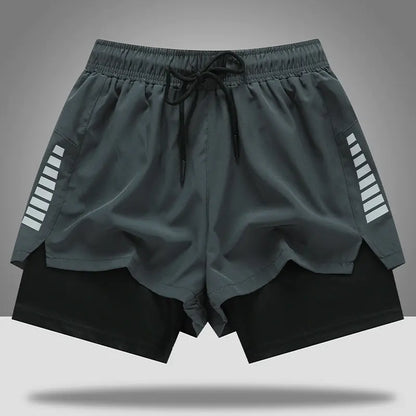 Men's Quick-Dry Elastic Basketball Shorts (Summer)